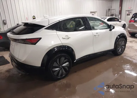 2025 Nissan Ariya Engage z USA, uszkodzony, nr VIN JN8AF0BE2SM460059